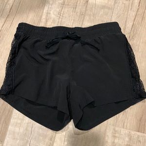 Fabletics Black Running Shorts